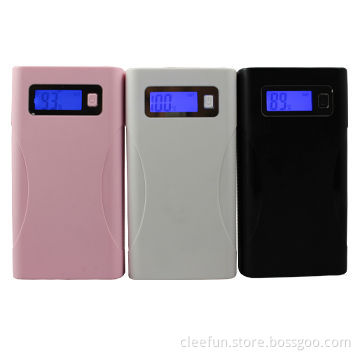 Latest 6,000mAh power bank with LCD screen show the power accurately, dual USB port